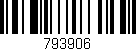Código de barras (EAN, GTIN, SKU, ISBN): '793906'
