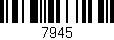 Código de barras (EAN, GTIN, SKU, ISBN): '7945'