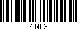 Código de barras (EAN, GTIN, SKU, ISBN): '79463'