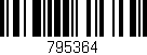Código de barras (EAN, GTIN, SKU, ISBN): '795364'