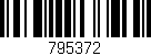 Código de barras (EAN, GTIN, SKU, ISBN): '795372'