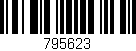 Código de barras (EAN, GTIN, SKU, ISBN): '795623'