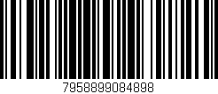 Código de barras (EAN, GTIN, SKU, ISBN): '7958899084898'