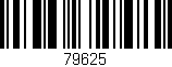 Código de barras (EAN, GTIN, SKU, ISBN): '79625'