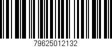 Código de barras (EAN, GTIN, SKU, ISBN): '79625012132'