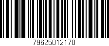 Código de barras (EAN, GTIN, SKU, ISBN): '79625012170'