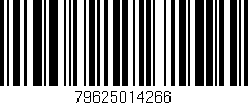 Código de barras (EAN, GTIN, SKU, ISBN): '79625014266'