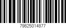 Código de barras (EAN, GTIN, SKU, ISBN): '79625014877'