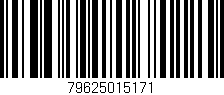 Código de barras (EAN, GTIN, SKU, ISBN): '79625015171'