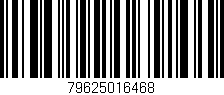 Código de barras (EAN, GTIN, SKU, ISBN): '79625016468'