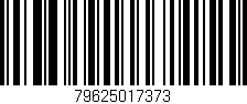Código de barras (EAN, GTIN, SKU, ISBN): '79625017373'