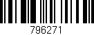 Código de barras (EAN, GTIN, SKU, ISBN): '796271'