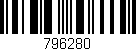 Código de barras (EAN, GTIN, SKU, ISBN): '796280'