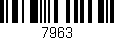 Código de barras (EAN, GTIN, SKU, ISBN): '7963'