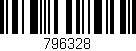 Código de barras (EAN, GTIN, SKU, ISBN): '796328'