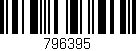 Código de barras (EAN, GTIN, SKU, ISBN): '796395'