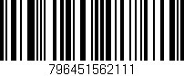 Código de barras (EAN, GTIN, SKU, ISBN): '796451562111'