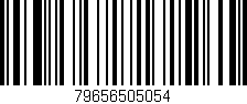 Código de barras (EAN, GTIN, SKU, ISBN): '79656505054'