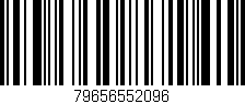 Código de barras (EAN, GTIN, SKU, ISBN): '79656552096'