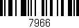Código de barras (EAN, GTIN, SKU, ISBN): '7966'