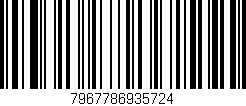 Código de barras (EAN, GTIN, SKU, ISBN): '7967786935724'
