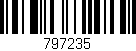Código de barras (EAN, GTIN, SKU, ISBN): '797235'