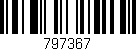 Código de barras (EAN, GTIN, SKU, ISBN): '797367'