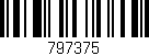 Código de barras (EAN, GTIN, SKU, ISBN): '797375'