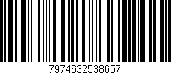 Código de barras (EAN, GTIN, SKU, ISBN): '7974632538657'