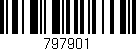 Código de barras (EAN, GTIN, SKU, ISBN): '797901'