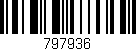 Código de barras (EAN, GTIN, SKU, ISBN): '797936'
