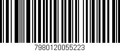 Código de barras (EAN, GTIN, SKU, ISBN): '7980120055223'