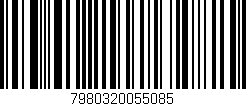 Código de barras (EAN, GTIN, SKU, ISBN): '7980320055085'