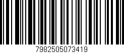 Código de barras (EAN, GTIN, SKU, ISBN): '7982505073419'