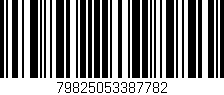Código de barras (EAN, GTIN, SKU, ISBN): '79825053387782'