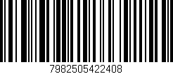 Código de barras (EAN, GTIN, SKU, ISBN): '7982505422408'