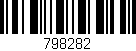 Código de barras (EAN, GTIN, SKU, ISBN): '798282'
