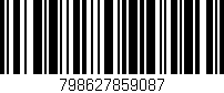 Código de barras (EAN, GTIN, SKU, ISBN): '798627859087'