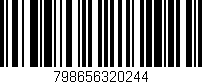 Código de barras (EAN, GTIN, SKU, ISBN): '798656320244'