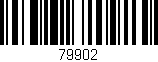 Código de barras (EAN, GTIN, SKU, ISBN): '79902'
