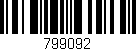 Código de barras (EAN, GTIN, SKU, ISBN): '799092'