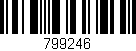 Código de barras (EAN, GTIN, SKU, ISBN): '799246'