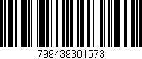 Código de barras (EAN, GTIN, SKU, ISBN): '799439301573'