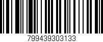 Código de barras (EAN, GTIN, SKU, ISBN): '799439303133'