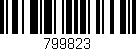 Código de barras (EAN, GTIN, SKU, ISBN): '799823'