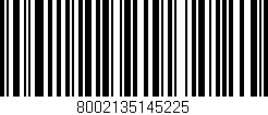 Código de barras (EAN, GTIN, SKU, ISBN): '8002135145225'