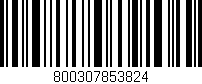 Código de barras (EAN, GTIN, SKU, ISBN): '800307853824'