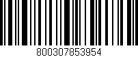 Código de barras (EAN, GTIN, SKU, ISBN): '800307853954'