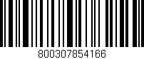 Código de barras (EAN, GTIN, SKU, ISBN): '800307854166'