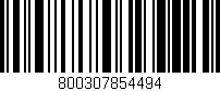 Código de barras (EAN, GTIN, SKU, ISBN): '800307854494'
